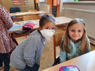 Návštěva Berušek ve škole v Dolním Újezdu