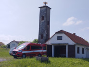Návštěva místní hasičské zbrojnice