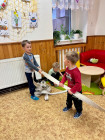 PROJEKTOVÝ DEN V MŠ: HASIČEM NA JEDEN DEN