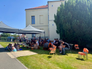 ZAHRADNÍ SLAVNOST SE ŠERPOVÁNÍM PŘEDŠKOLÁKŮ