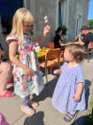 ZAHRADNÍ SLAVNOST SE ŠERPOVÁNÍM PŘEDŠKOLÁKŮ